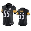 Pittsburgh Steelers Devin Bush 2019 Nfl Draft Black Vapor Limited Womens Jersey - Robokeg