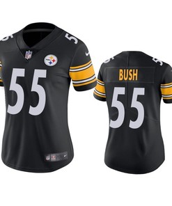 Pittsburgh Steelers Devin Bush 2019 Nfl Draft Black Vapor Limited Womens Jersey - Robokeg