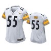 Pittsburgh Steelers Devin Bush 2019 Nfl Draft White Game Womens Jersey - Robokeg