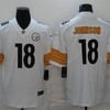 Pittsburgh Steelers Diontae Johnson #18 Nfl 2020 White Jersey - Robokeg