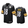 Pittsburgh Steelers Diontae Johnson 2019 Nfl Draft Black Game Jersey - Robokeg