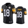 Pittsburgh Steelers Diontae Johnson 2019 Nfl Draft Black Vapor Limited Jersey - Robokeg