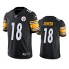 Pittsburgh Steelers Diontae Johnson Black 100th Season Vapor Limited Jersey - Robokeg