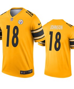 Pittsburgh Steelers Diontae Johnson Gold Inverted Legend Jersey - Robokeg