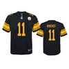 Pittsburgh Steelers Donte Moncrief Black Color Rush Game Jersey - Robokeg