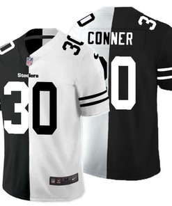 Pittsburgh Steelers James Conner #30 Nfl 2020 Black And White Jersey - Robokeg