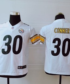 Pittsburgh Steelers James Conner #30 Nfl 2020 White Jersey - Robokeg