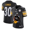 Pittsburgh Steelers James Conner #30 Nfl Portrait Brandedition Black Jersey - Robokeg