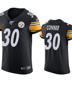 Pittsburgh Steelers James Conner Black 100th Season Vapor Elite Jersey - Robokeg