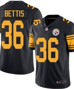 Pittsburgh Steelers Jerome Bettis #36 Nfl 2020 Black Jersey - Robokeg
