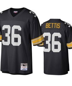 Pittsburgh Steelers Jerome Bettis Black Legacy Replica Jersey - Robokeg