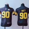 Pittsburgh Steelers J.j.watt #90 Nfl 2020 Brown Jersey - Robokeg