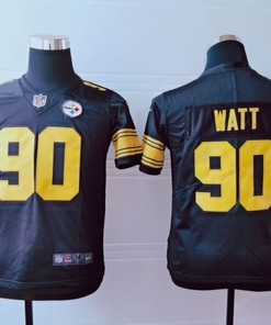 Pittsburgh Steelers J.j.watt #90 Nfl 2020 Brown Jersey - Robokeg