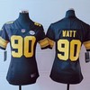 Pittsburgh Steelers J.j.watt #90 Nfl 2020 Brown Womens Jersey - Robokeg