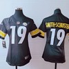 Pittsburgh Steelers Juju Smith-schuster #19 Nfl 2020 Black Womens Jersey - Robokeg