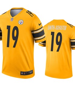 Pittsburgh Steelers Juju Smith-schuster Gold Inverted Legend Jersey - Robokeg
