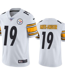 Pittsburgh Steelers Juju Smith-schuster White 100th Season Vapor Limited Jersey - Robokeg