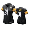 Pittsburgh Steelers Justin Layne 2019 Nfl Draft Black Game Womens Jersey - Robokeg