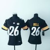 Pittsburgh Steelers Leveon Bell #26 Nfl 2020 Black Womens Jersey - Robokeg