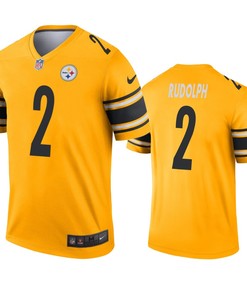 Pittsburgh Steelers Mason Rudolph Gold Inverted Legend Jersey - Robokeg