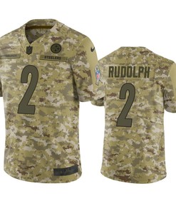 Pittsburgh Steelers Mason Rudolph Jersey Nfl Camo Salute To Service - Robokeg