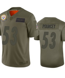 Pittsburgh Steelers Maurkice Pouncey Camo 2019 Salute To Service Limited Jersey - Robokeg