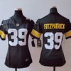 Pittsburgh Steelers Minkah Fitzpatrick #39 Nfl 2020 Brown Womens Jersey - Robokeg