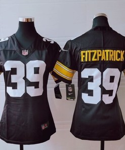 Pittsburgh Steelers Minkah Fitzpatrick #39 Nfl 2020 Brown Womens Jersey - Robokeg