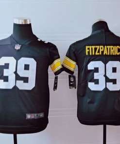 Pittsburgh Steelers Minkah Fitzpatrick #39 Nfl 2020 Dark Brown Jersey - Robokeg