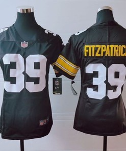 Pittsburgh Steelers Minkah Fitzpatrick #39 Nfl 2020 Dark Brown Womens Jersey - Robokeg