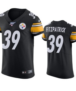 Pittsburgh Steelers Minkah Fitzpatrick Black 100th Season Vapor Elite Jersey - Robokeg