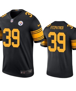 Pittsburgh Steelers Minkah Fitzpatrick Black Color Rush Legend Jersey - Robokeg