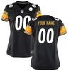 Pittsburgh Steelers Nike Womens Custom Game Jersey - Black - Robokeg