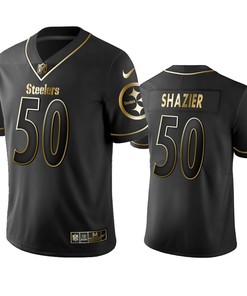 Pittsburgh Steelers Ryan Shazier Black Golden Edition 2019 Vapor Untouchable Limited Jersey - Mens - Robokeg