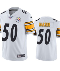 Pittsburgh Steelers Ryan Shazier White 100th Season Vapor Limited Jersey - Robokeg