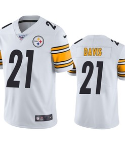 Pittsburgh Steelers Sean Davis White 100th Season Vapor Limited Jersey - Robokeg