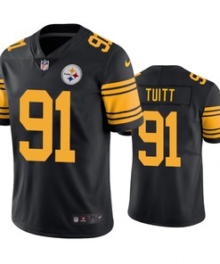 Pittsburgh Steelers Stephon Tuitt Black Nike Color Rush Limited Jersey - Robokeg