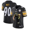 Pittsburgh Steelers T. J. Watt #90 Nfl Portrait Brandedition Black Jersey - Robokeg