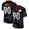 Pittsburgh Steelers Tj Watt #90 Nfl 2020 Camo Black Jersey - Robokeg