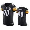 Pittsburgh Steelers T.j. Watt Black 100th Season Vapor Elite Jersey - Robokeg
