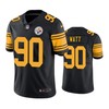 Pittsburgh Steelers T.j. Watt Black Nike Color Rush Limited Jersey - Robokeg