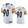 Pittsburgh Steelers T.j. Watt White 100th Season Vapor Limited Jersey - Robokeg