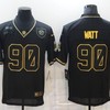 Pittsburgh Steelers Trent Jordan Watt #90 Nfl 2020 Black Jersey - Robokeg
