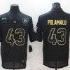 Pittsburgh Steelers Troy Polamalu #43 Nfl 2020 Black Jersey - Robokeg