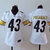 Pittsburgh Steelers Troy Polamalu #43 Nfl 2020 White Womens Jersey - Robokeg