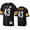 Pittsburgh Steelers Troy Polamalu Black Legacy Replica Jersey - Robokeg