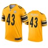 Pittsburgh Steelers Troy Polamalu Gold Inverted Legend Jersey - Robokeg