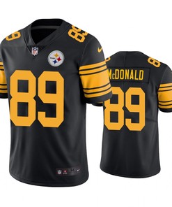 Pittsburgh Steelers Vance Mcdonald Black Nike Color Rush Limited Jersey - Robokeg