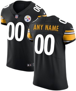 Pittsburgh Steelers Vapor Untouchable Custom Elite Jersey - Black Custom Jerseys Nfl - Robokeg