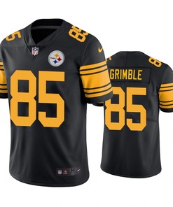 Pittsburgh Steelers Xavier Grimble Black Nike Color Rush Limited Jersey - Robokeg